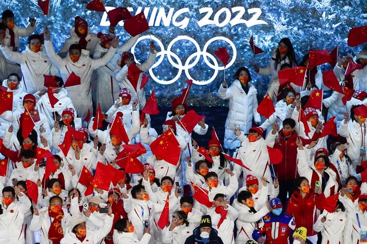 2022北京冬奥会开幕式中国队出场